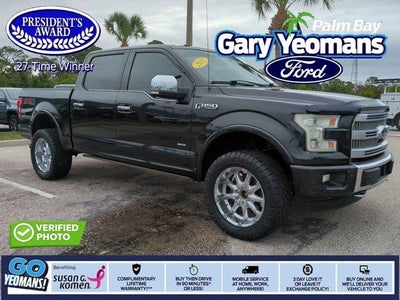 2015 Ford F-150 4X4 Platinum 4DR Supercrew 5.5 FT. SB