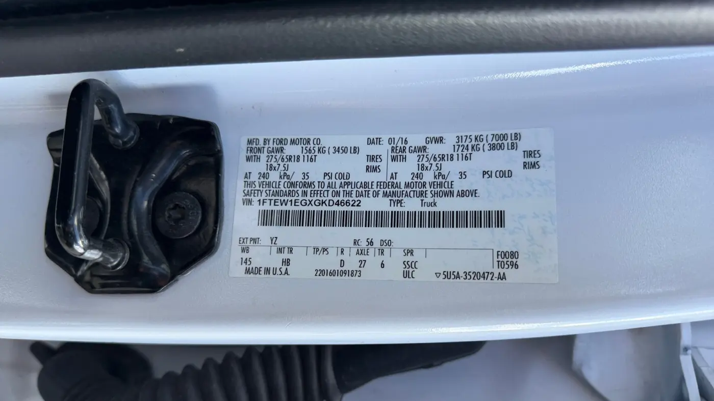 2016 Ford F-150 Limited