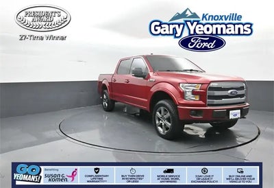 2015 Ford F-150 4X4 XLT 4DR Supercrew 5.5 FT. SB