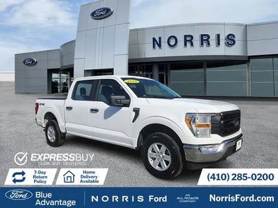 2021 Ford F-150 4X4 XL 4DR Supercrew 5.5 FT. SB