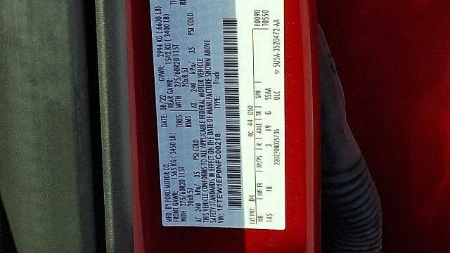 2022 Ford F-150 XLT