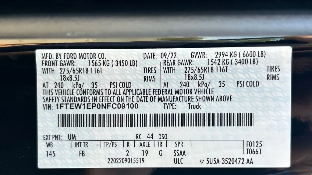 2022 Ford F-150 XLT
