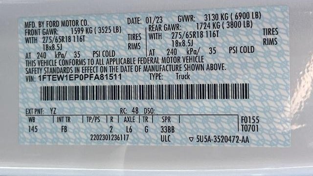 2023 Ford F-150 XL