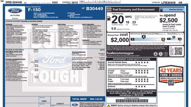 2020 Ford F-150 XL