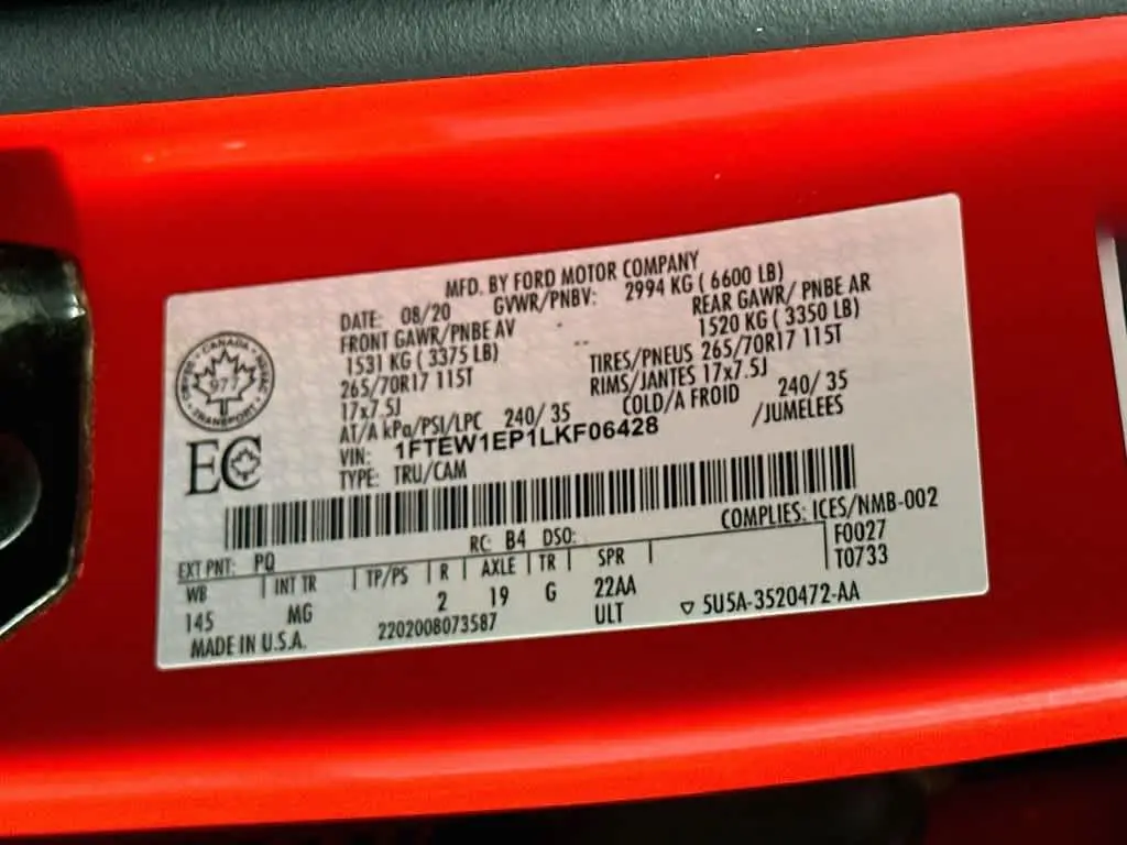 2020 Ford F-150 - $22,945
