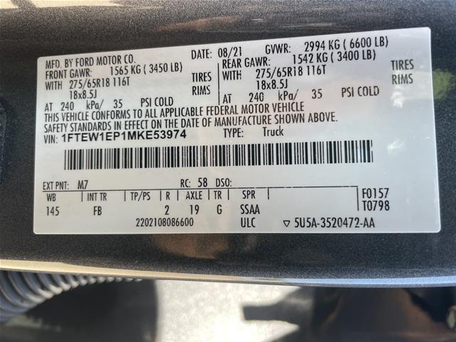 2021 Ford F-150 - $32,950