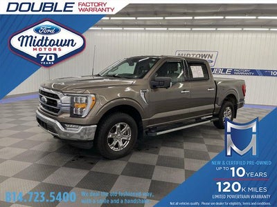 2022 Ford F-150 4X4 XLT 4DR Supercrew 5.5 FT. SB