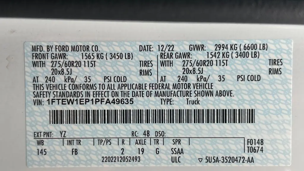 2023 Ford F-150 XL
