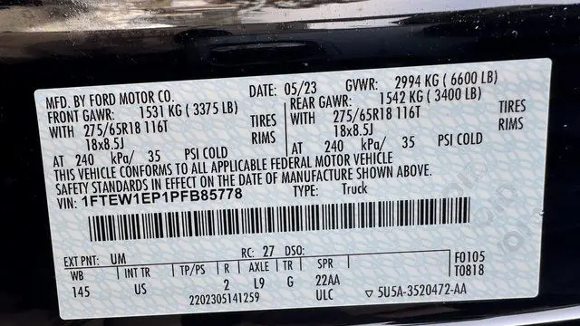 2023 Ford F-150 XL