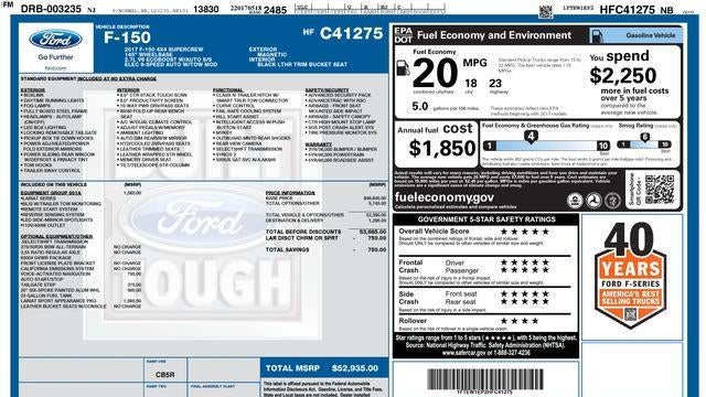 2017 Ford F-150 Lariat