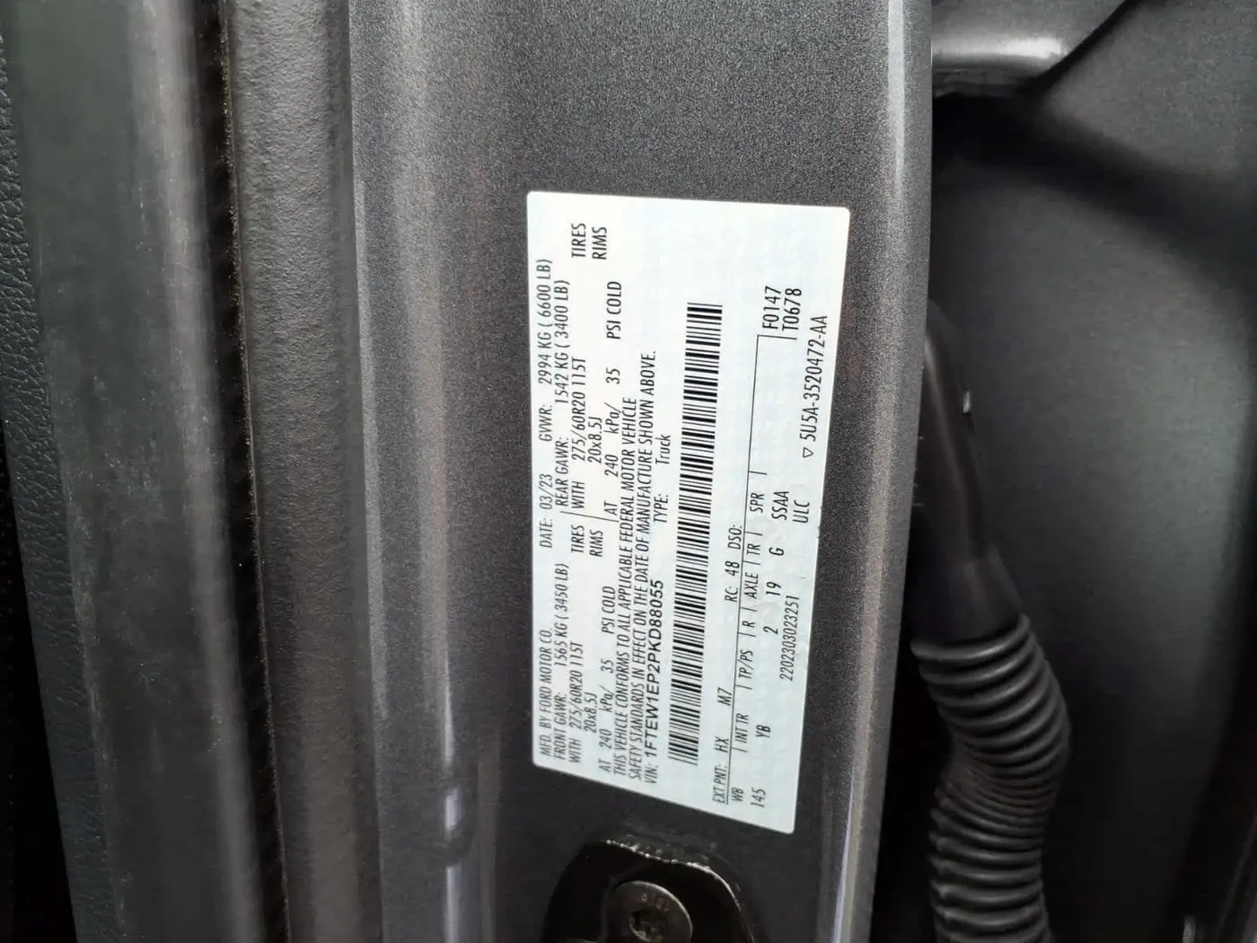 2023 Ford F-150 - $39,750