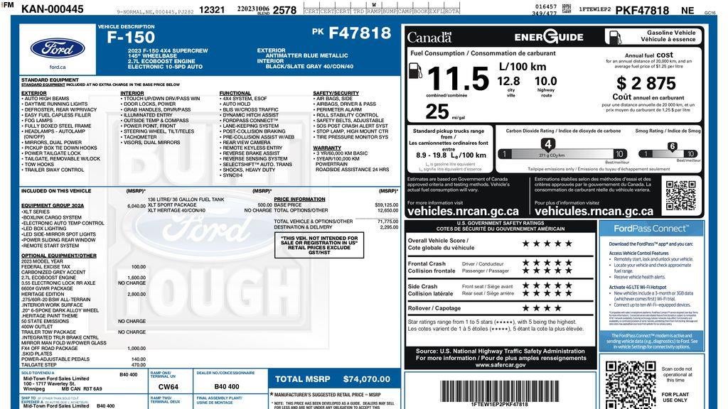 2023 Ford F-150 XLT