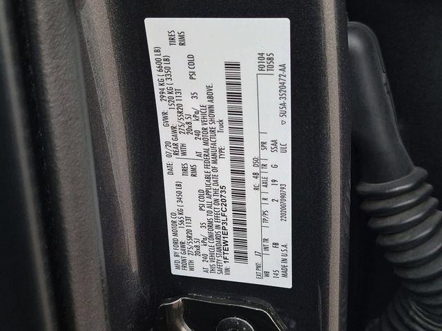 2020 Ford F-150 - $19,200