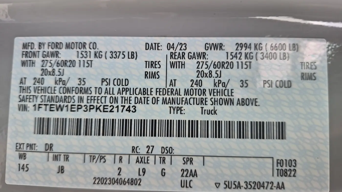 2023 Ford F-150 XL