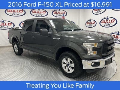 2016 Ford F-150 4X4 XL 4DR Supercrew 5.5 FT. SB