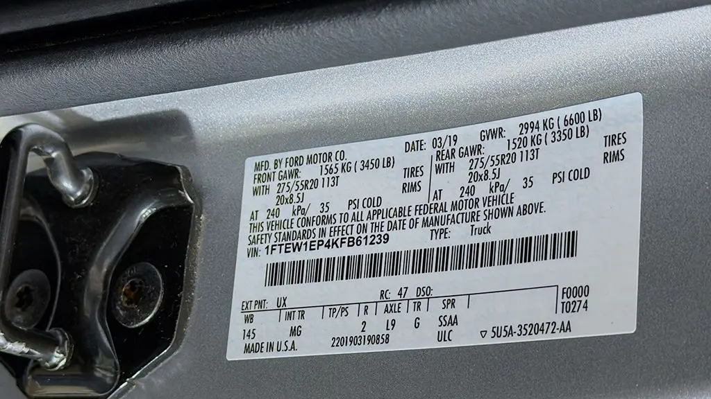 2019 Ford F-150 XL