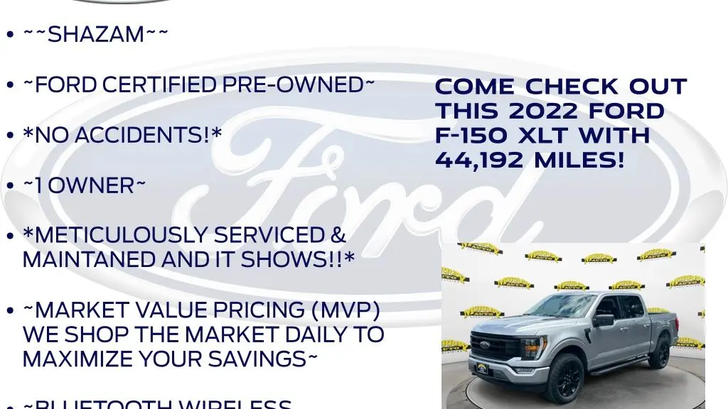 2022 Ford F-150 XL