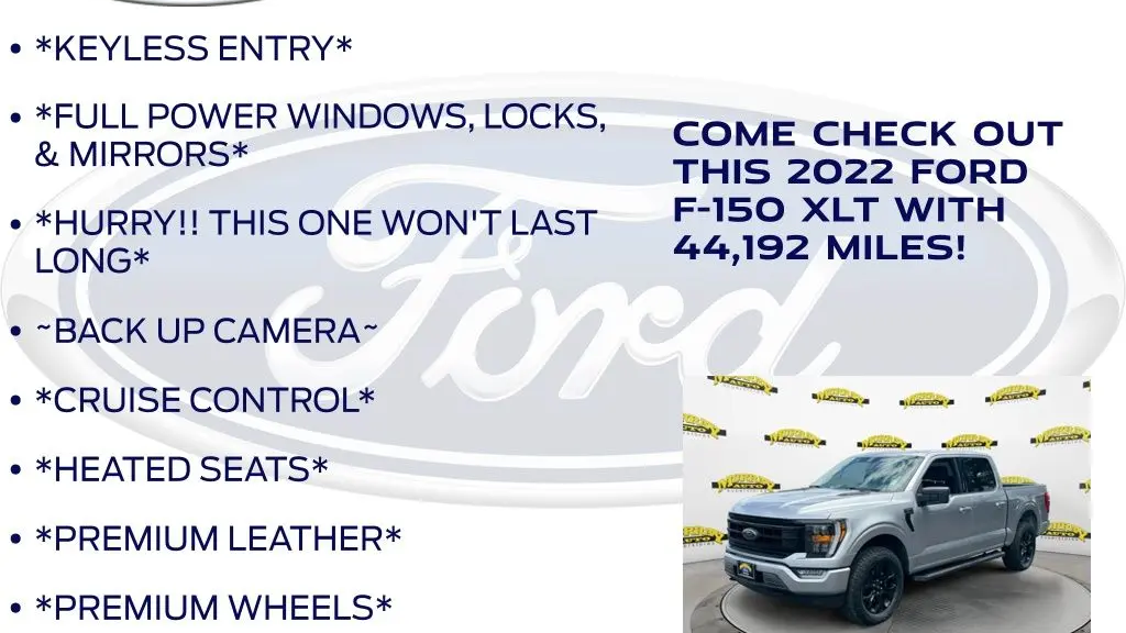 2022 Ford F-150 XL