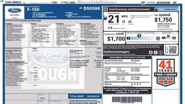 2018 Ford F-150 Lariat