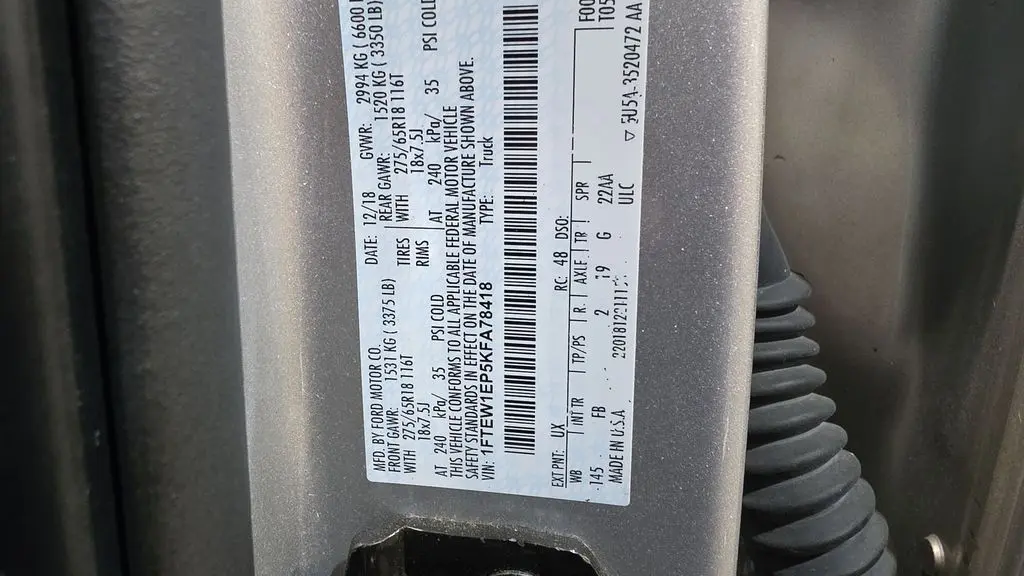 2019 Ford F-150 XLT