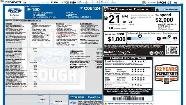 2019 Ford F-150 XLT
