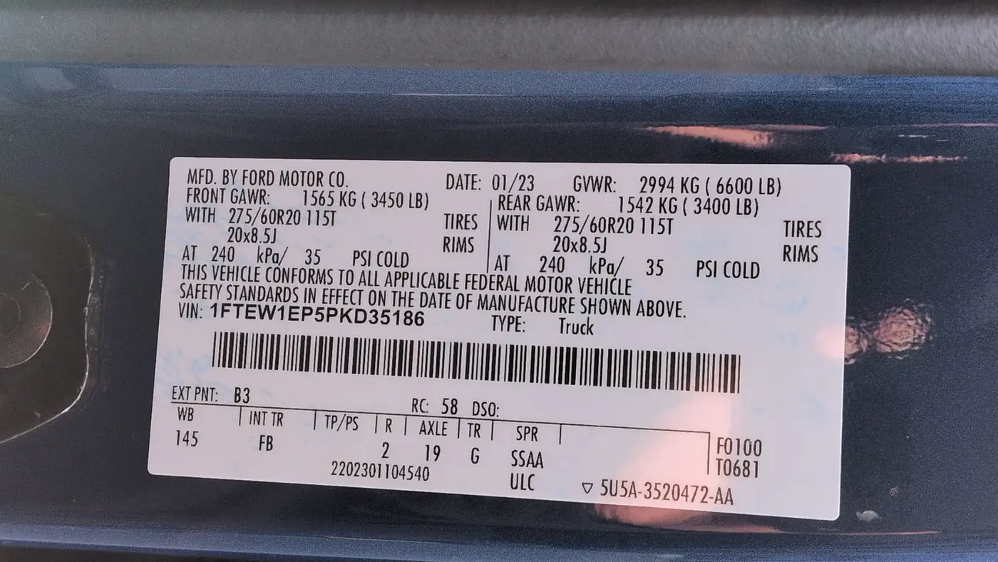 2023 Ford F-150 Lariat