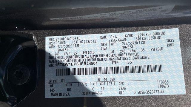 2018 Ford F-150 Lariat