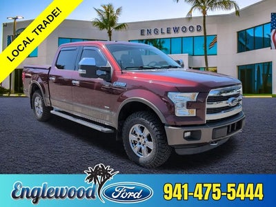 2015 Ford F-150 4X4 Lariat 4DR Supercrew 5.5 FT. SB