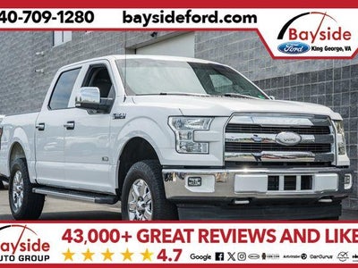 2017 Ford F-150 4X4 Lariat 4DR Supercrew 5.5 FT. SB