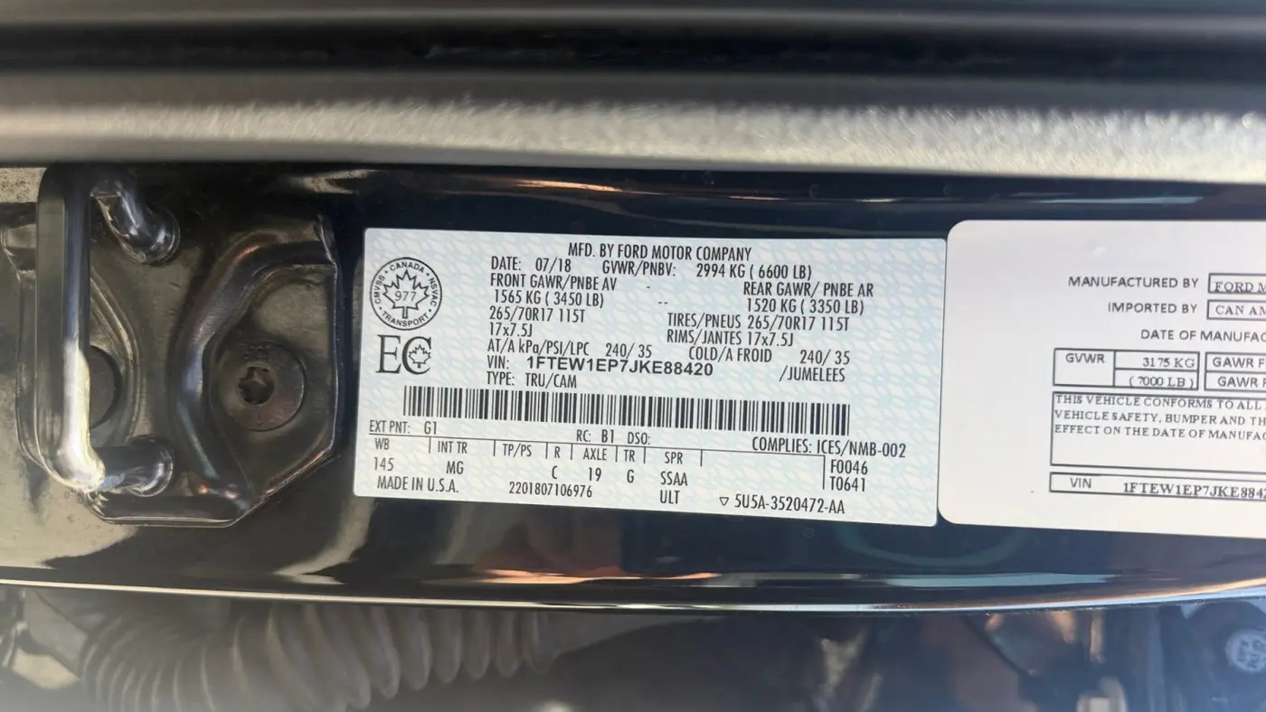 2018 Ford F-150 Lariat