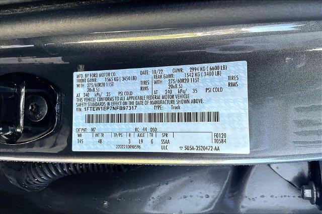 2022 Ford F-150 - $42,500