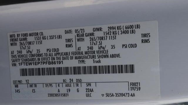 2023 Ford F-150 Lariat