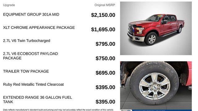 2015 Ford F-150 Lariat