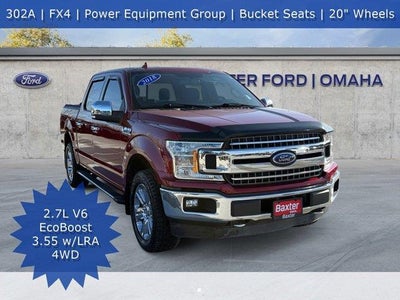 2018 Ford F-150 4X4 XLT 4DR Supercrew 5.5 FT. SB