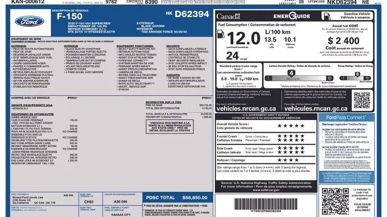 2022 Ford F-150 Lariat