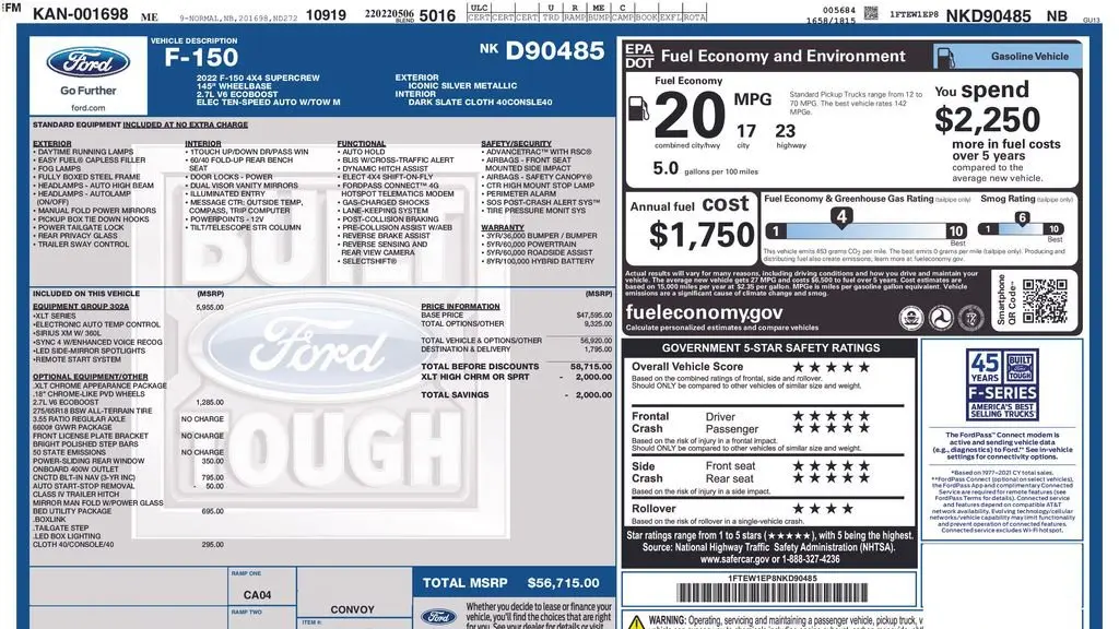 2022 Ford F-150 XLT