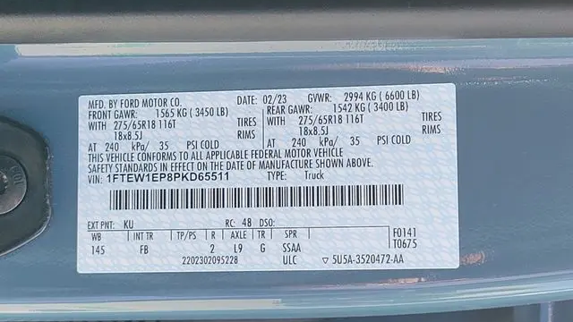 2023 Ford F-150 Lariat
