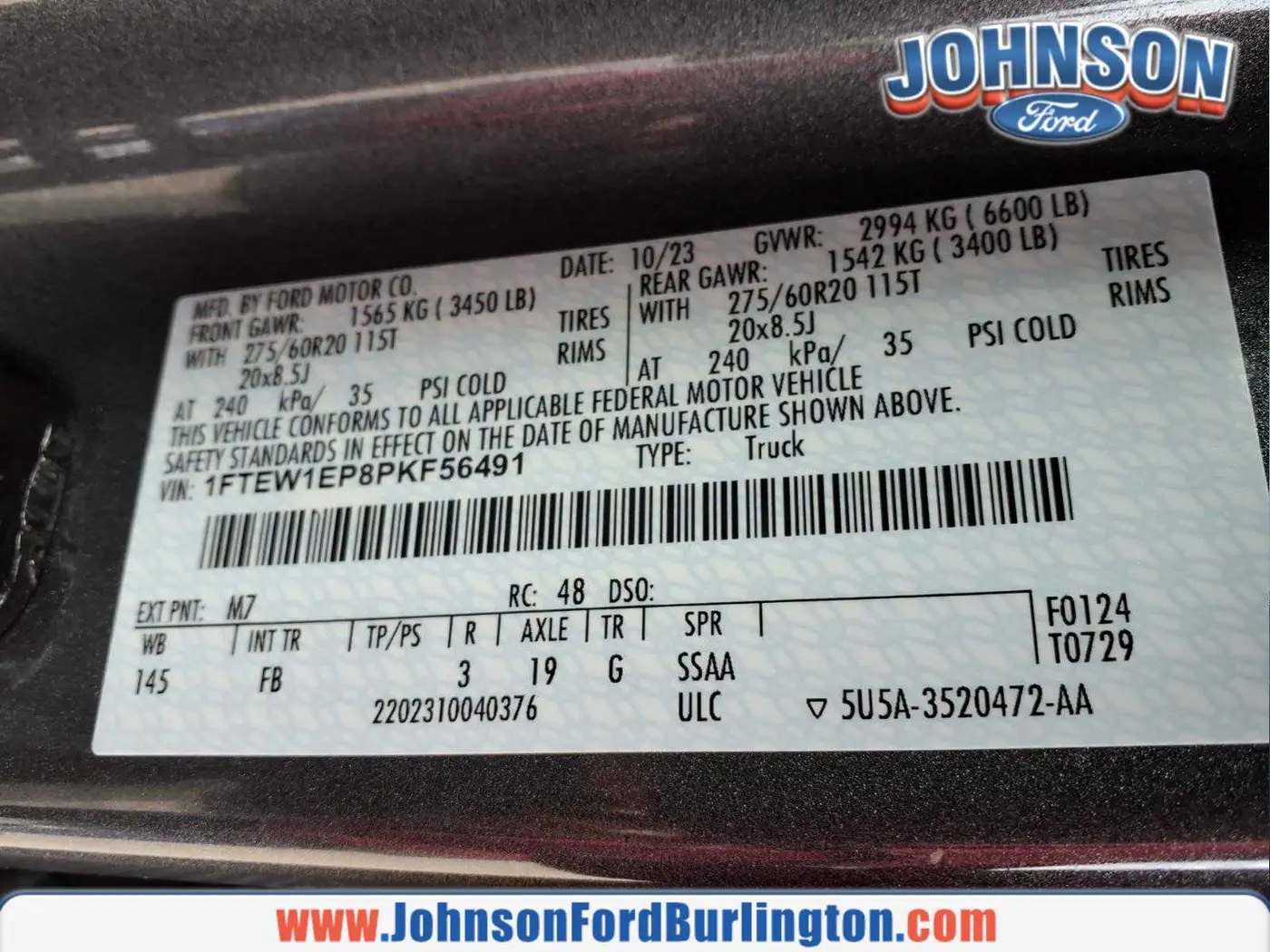 2023 Ford F-150 - $39,988