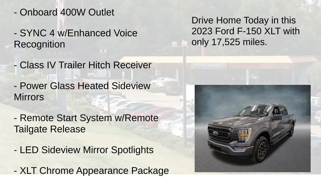 2023 Ford F-150 XLT