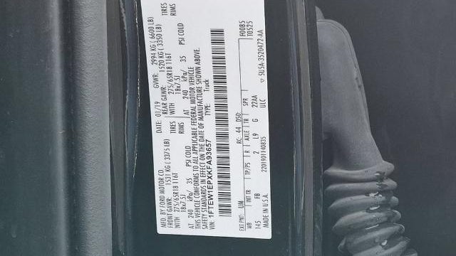 2019 Ford F-150 XLT