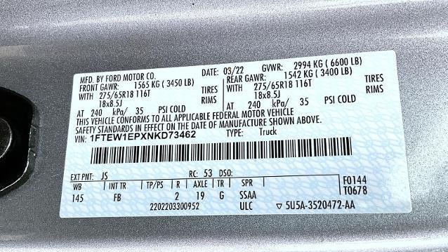 2022 Ford F-150 XLT