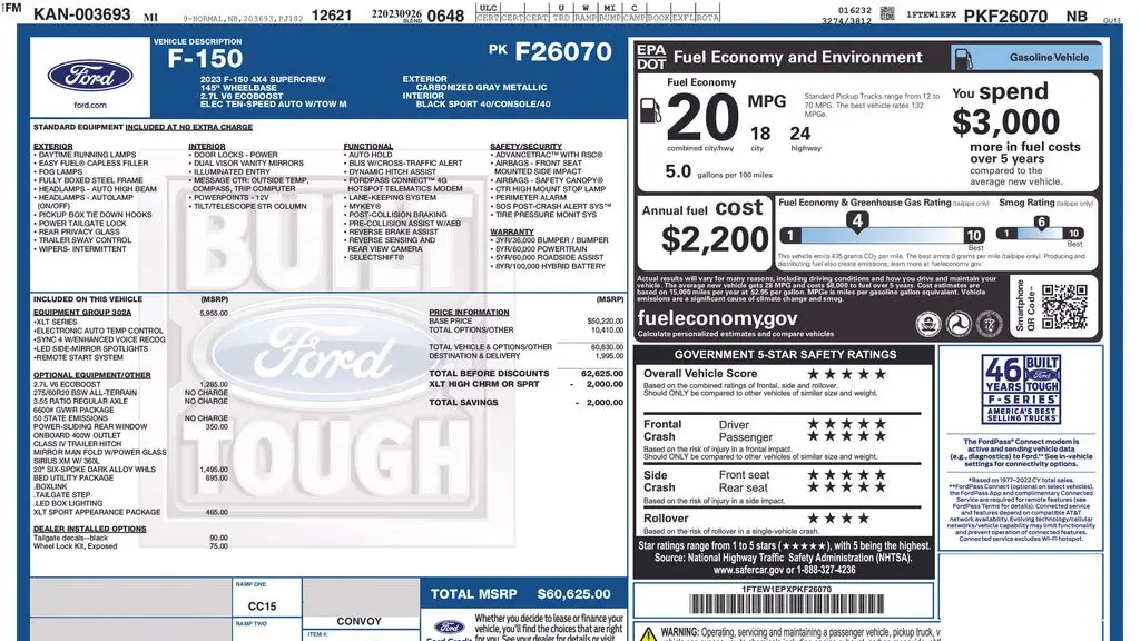 2023 Ford F-150 XL