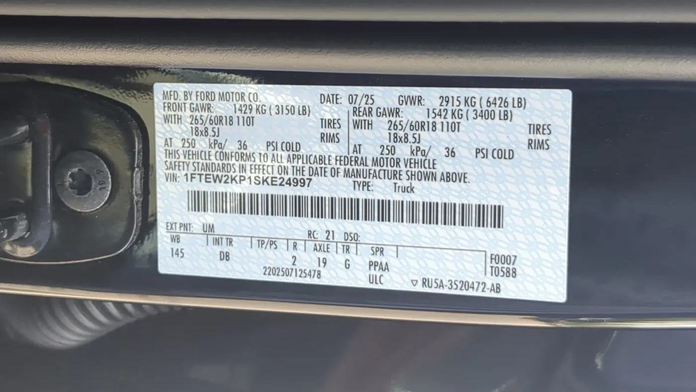 2025 Ford F-150 STX