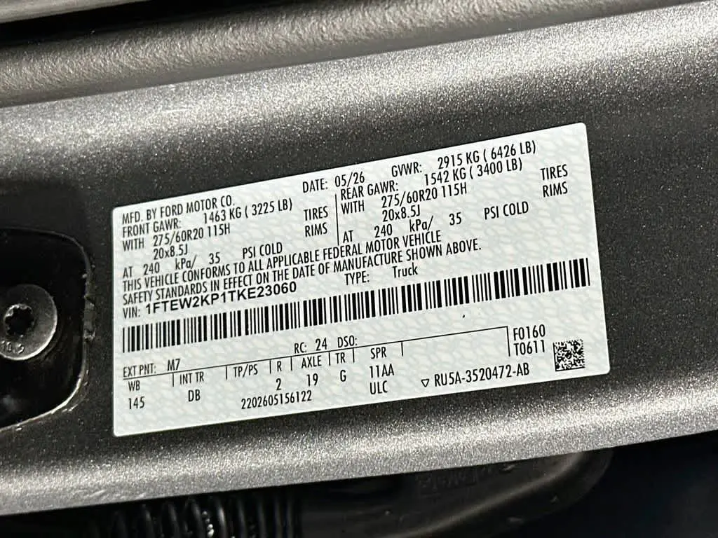 2026 Ford F-150 - $38,143
