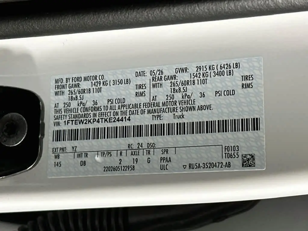 2026 Ford F-150 - $40,929