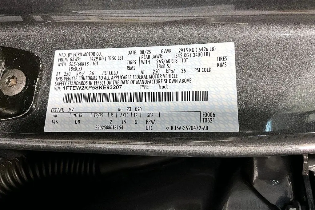 2025 Ford F-150 - $39,541