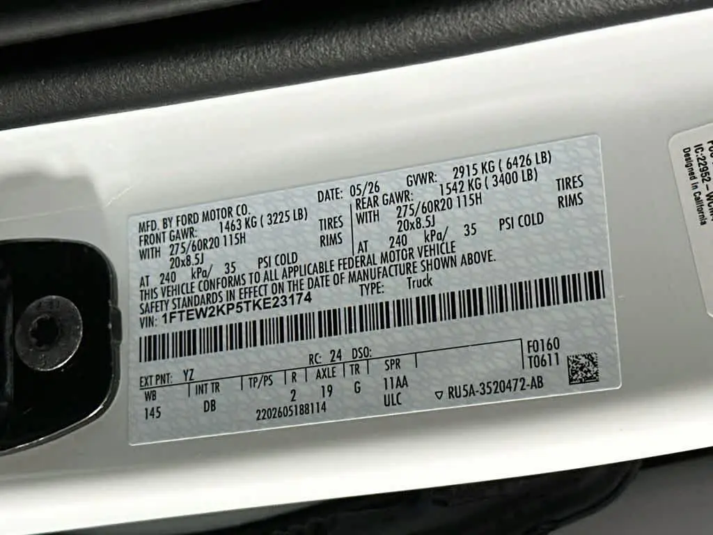 2026 Ford F-150 - $38,143