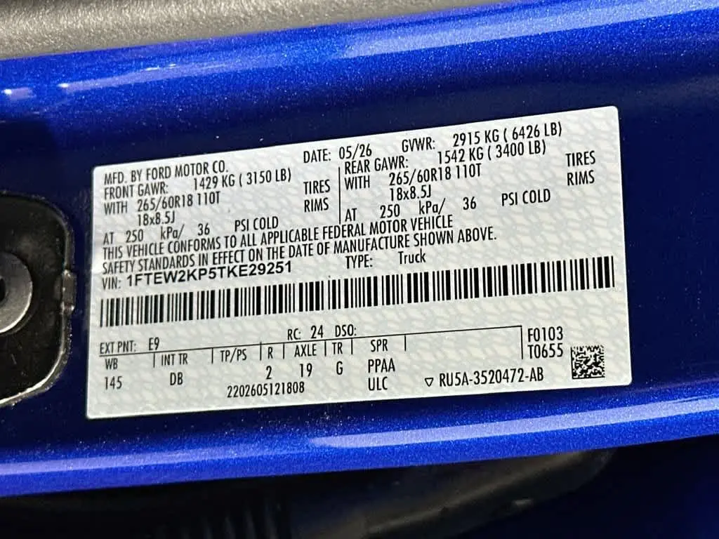 2026 Ford F-150 - $37,944