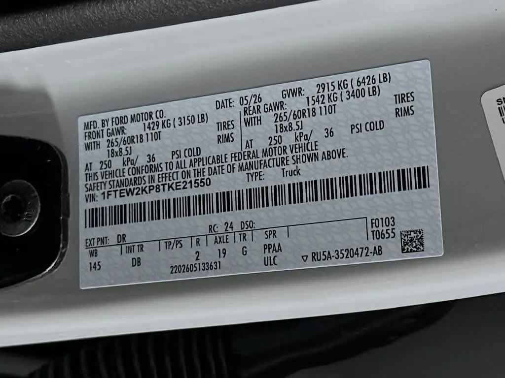 2026 Ford F-150 - $37,944