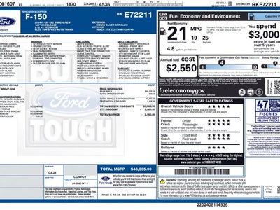2024 Ford F-150 4X2 STX 4DR Supercrew 5.5 FT. SB